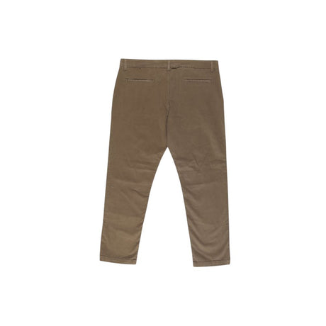Lyle & Scott Beige Cotton Casual Pants