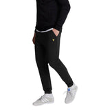 Lyle & Scott Black Cotton Joggers (Workout Pants)