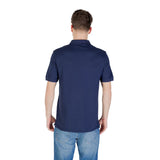 Lyle & Scott Blue Cotton Polo Shirt