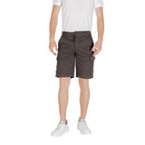 Lyle & Scott Gray Cotton Bermuda Shorts