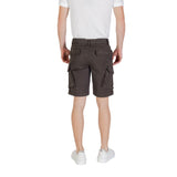 Lyle & Scott Gray Cotton Bermuda Shorts