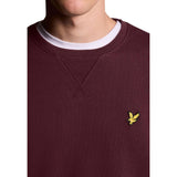 Lyle & Scott Bordeaux Cotton Sweatshirt