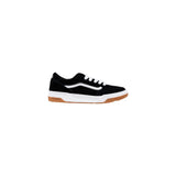 Vans Black And White Suede Leather Low Top Sneakers