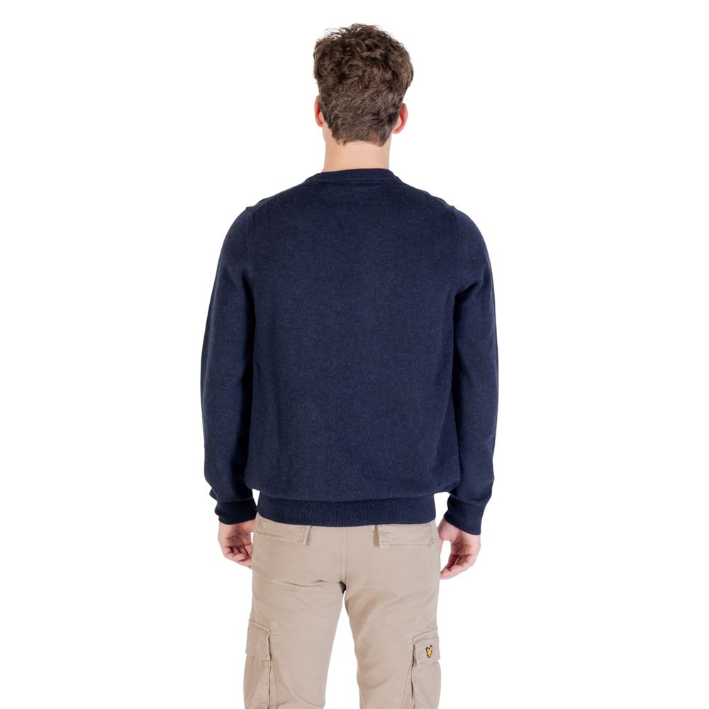 Lyle & Scott Blue Nylon Sweatshirt