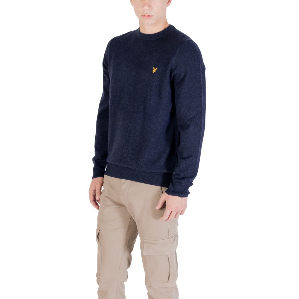 Lyle & Scott Blue Nylon Sweatshirt