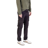 Lyle & Scott Black Cotton Cargo Pants
