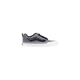 Vans Gray Leather Low Top Sneakers