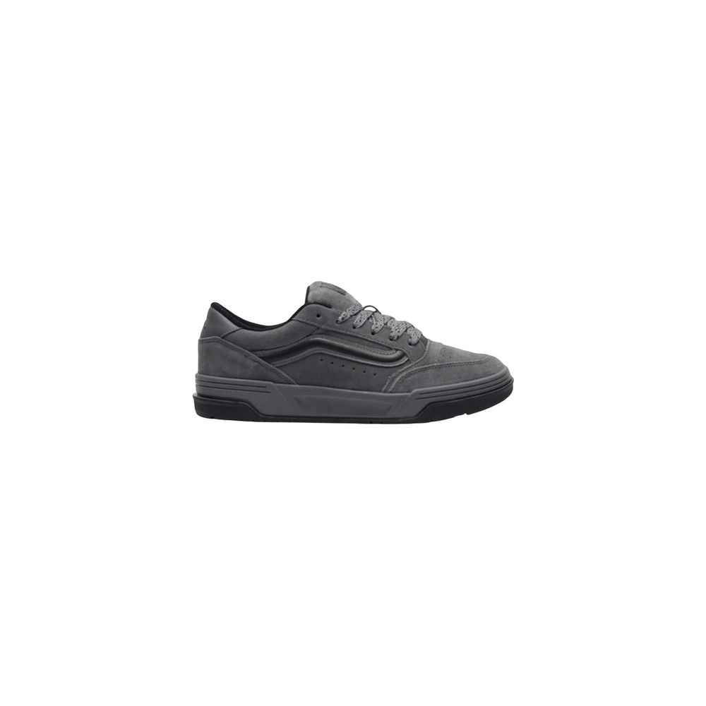 Vans Gray Suede Leather Low Top Sneakers