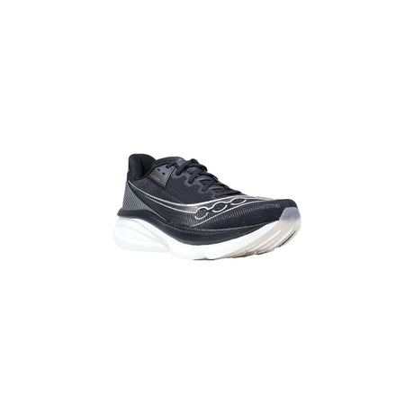 Saucony Black And White Textile Athletic Sneakers