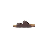 Birkenstock Brown Synthetic Flat Sandals