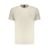 Hugo Boss Beige Cotton Men T-Shirt