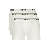 Hugo Boss Bianco Cotton Men Boxer Short