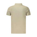 Timberland Beige Cotton Men Polo Shirt