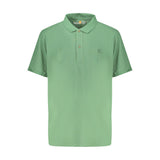 Timberland Verde Cotton Men Polo Shirt