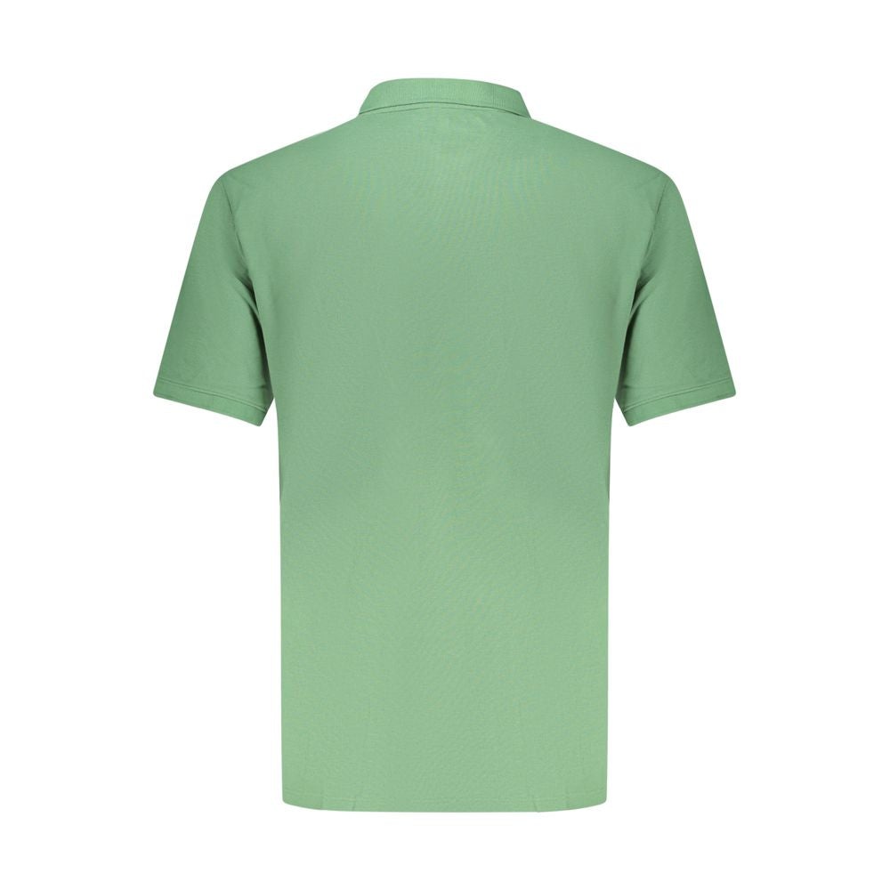 Timberland Verde Cotton Men Polo Shirt