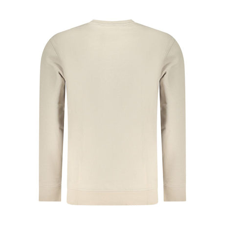 Hugo Boss Beige Cotton Men Sweatshirt