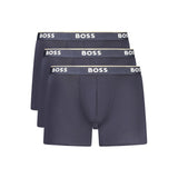 Hugo Boss Blue Cotton Men Boxer Short