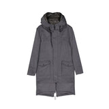 Herno Gray Cashmere Coat