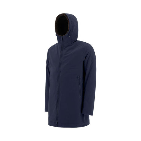 Herno Blue Polyamide Coat