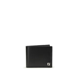 Fendi Black Calf Leather Bos Taurus Wallet