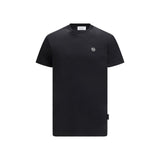 Philipp Plein Black Cotton T-Shirt