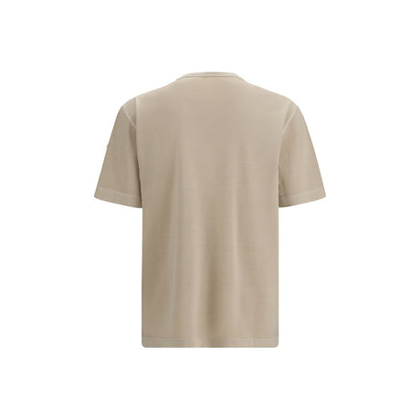 Moncler Beige Cotton T-Shirt