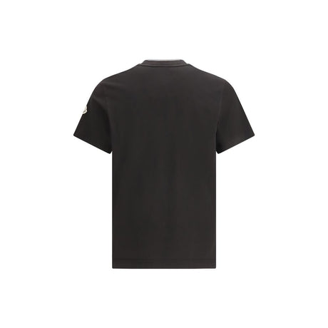 Moncler Black Cotton T-Shirt