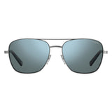 Polaroid Gray Metal Sunglasses