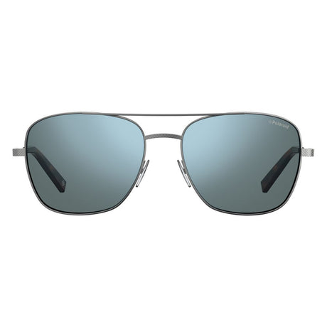 Polaroid Gray Metal Sunglasses