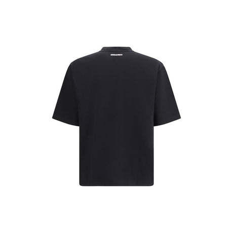 Dsquared² Black Cotton T-Shirt