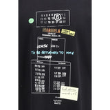 MM6 Black Cotton T-Shirt