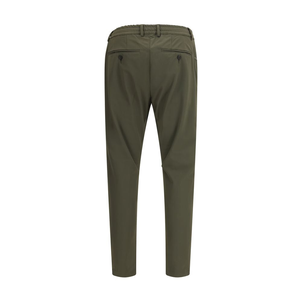 Cruna Bicolor Polyester Casual Pants