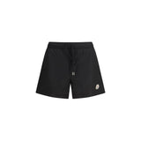 Moncler Black Polyamide Swim Shorts