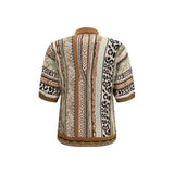Laneus Multicolor Cotton Pattern Shirt