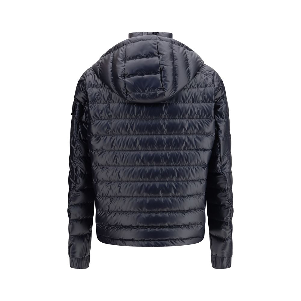 Moncler Blue Polyamide Coat