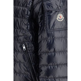 Moncler Blue Polyamide Coat