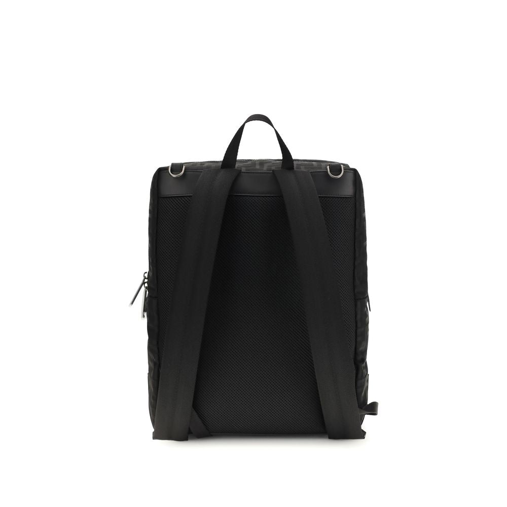 Fendi Black Nylon Backpack