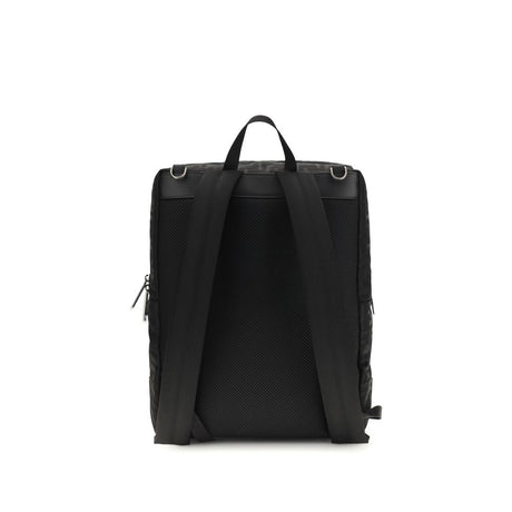 Fendi Black Nylon Backpack