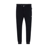 Philipp Plein Black Cotton Joggers (Workout Pants)