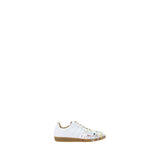 Margiela White Calf Leather Bos Taurus Sneakers