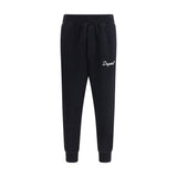Dsquared² Black Cotton Joggers (Workout Pants)