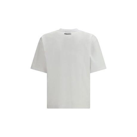 Dsquared² White Cotton T-Shirt