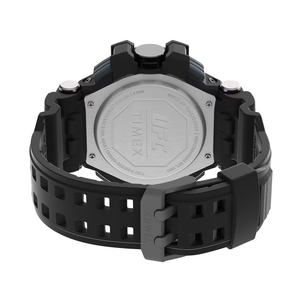 Timex Black Rubber Digital Watch