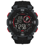 Timex Black Rubber Sport Watch