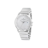 Pierre Cardin Gray Stainless Steel Dress Watch