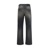 Haikure Black Cotton Relaxed Fit Jeans