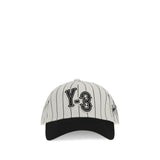 Y-3 White Polyester Cap (Baseball Hat)