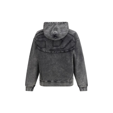 Diesel Black Cotton Sweatshirt