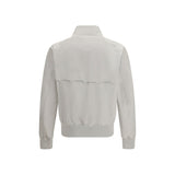 Baracuta White Polyester Bomber