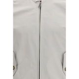 Baracuta White Polyester Bomber